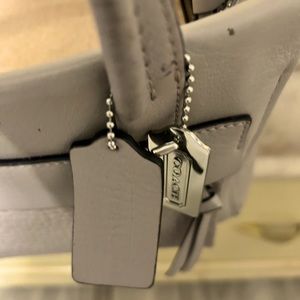 coach bag for shoulder or hand carry. Purse purge - good deals